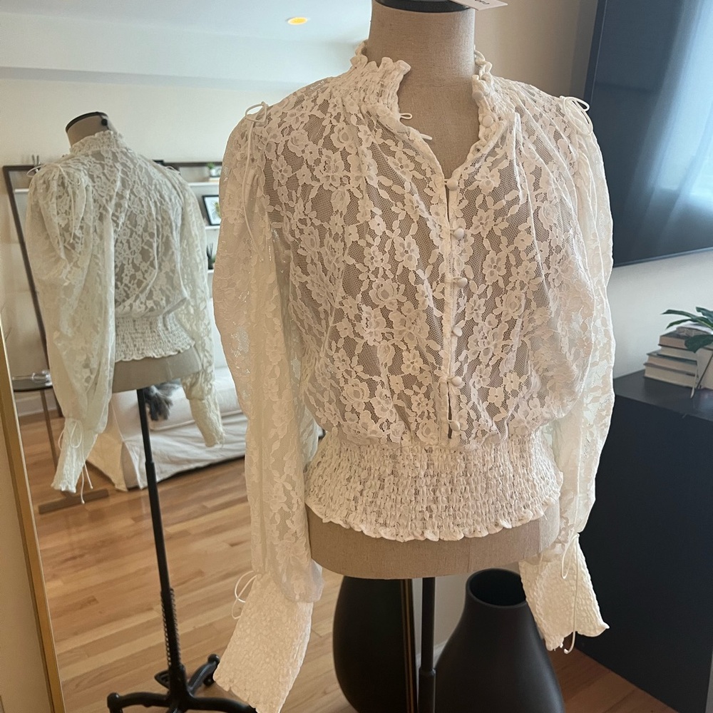 For Love & Lemons Lace Blouse
